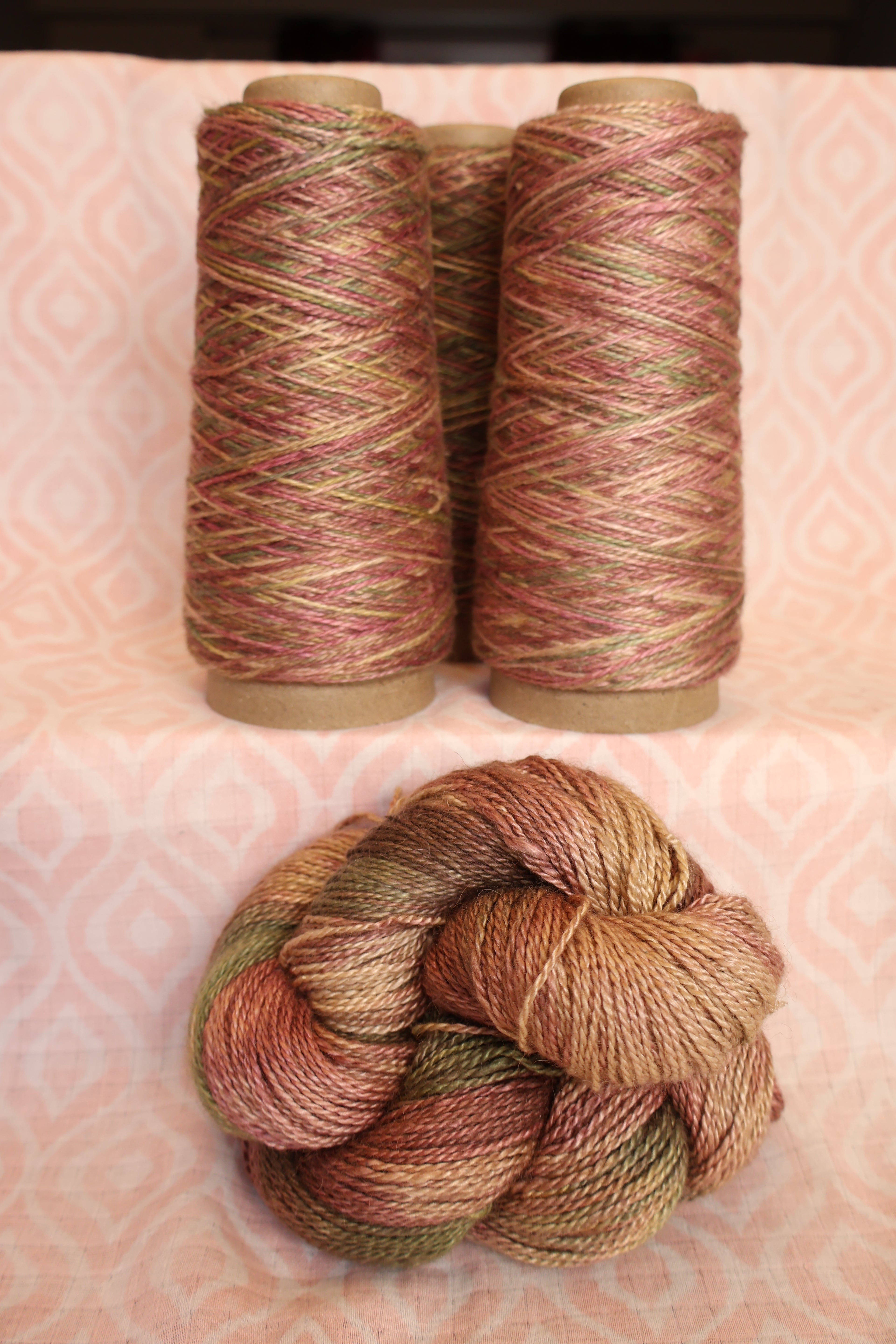 Amongst The Trilliums - Silk / Camel