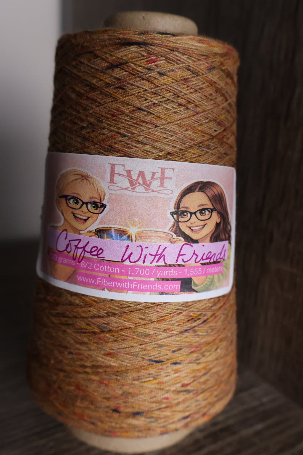 Coffee with Friends - Hand Dyed Cotton