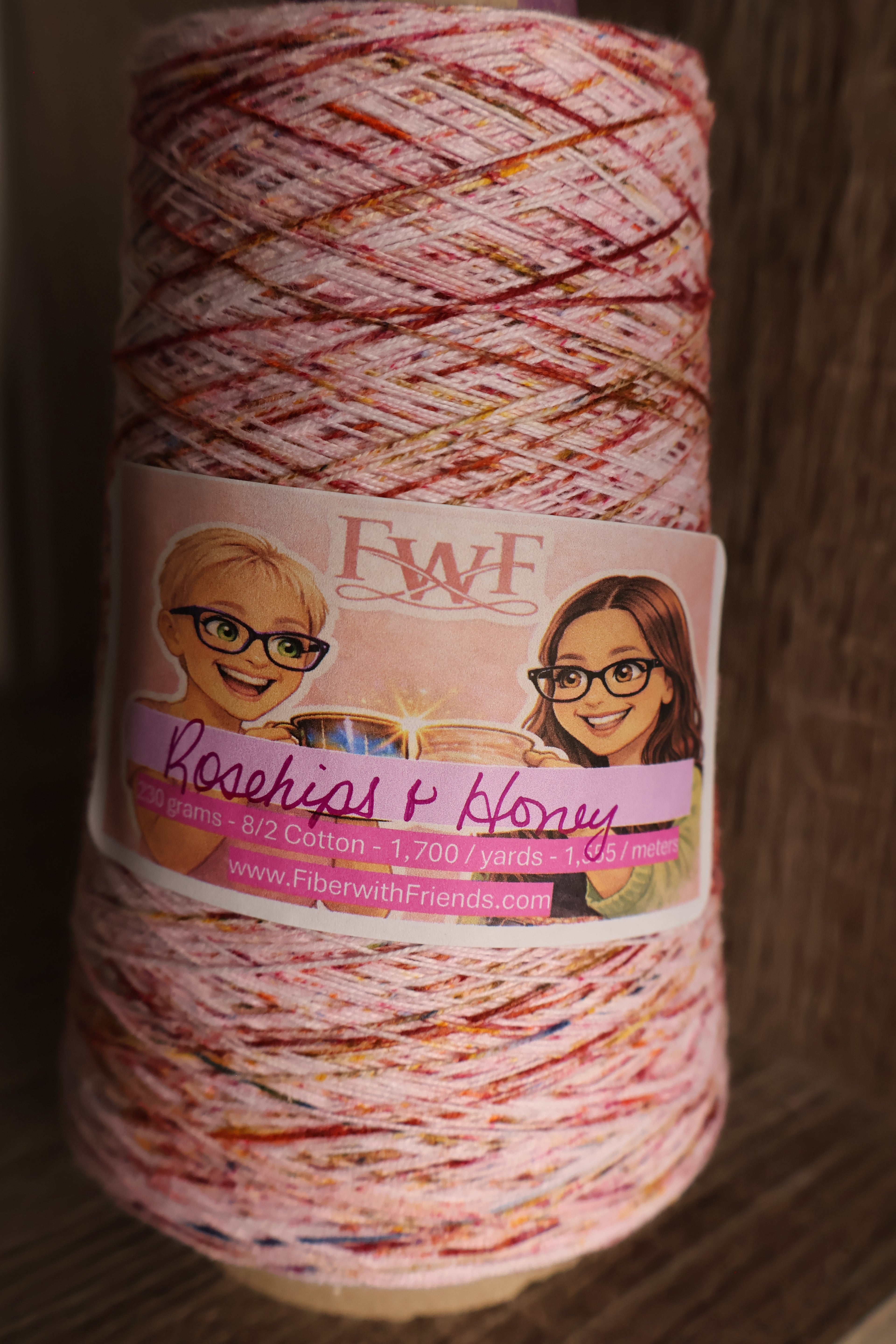Rosehips and Honey - Hand Dyed Cotton