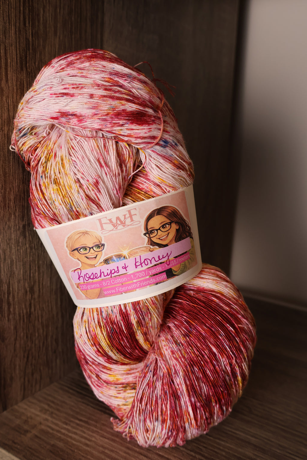 Rosehips and Honey - Hand Dyed Cotton